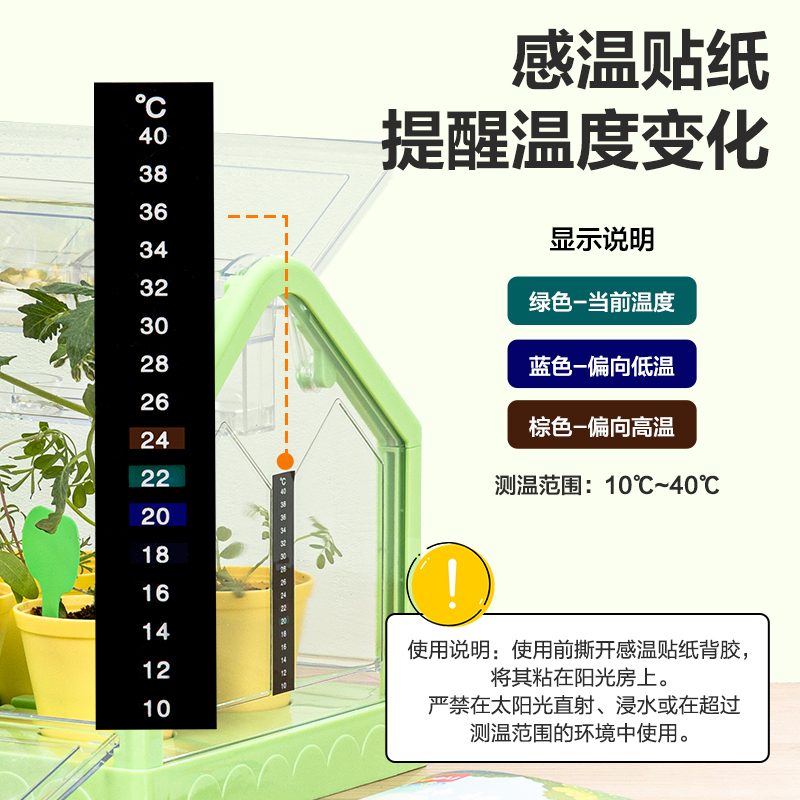 得力YX428種植陽(yáng)光房(綠)(盒)