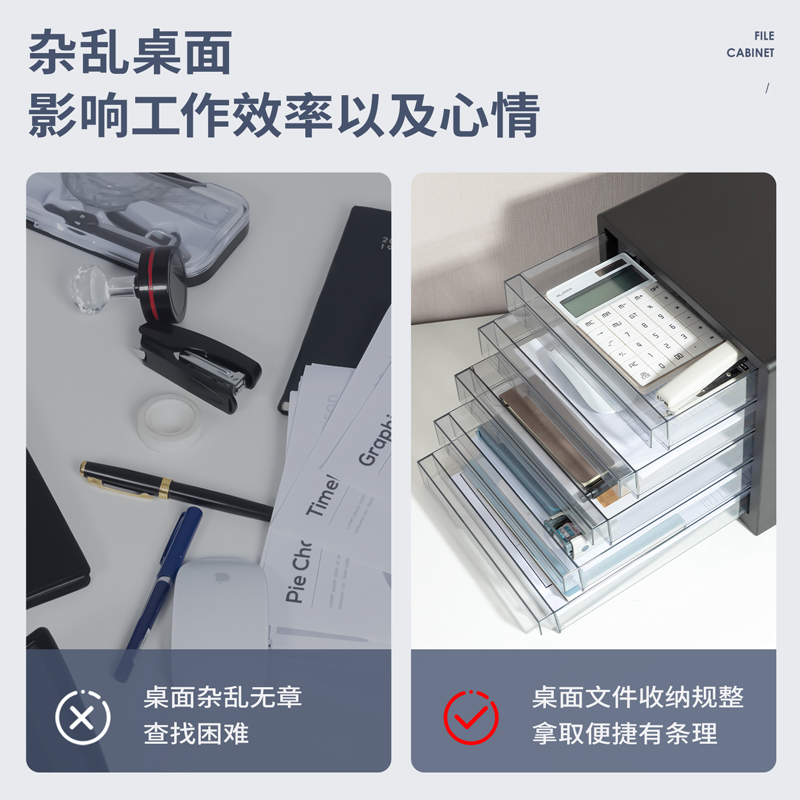 得力PB105五層文件柜(黑)(個(gè))