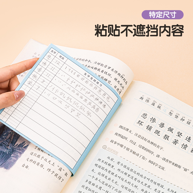得力BT123預(yù)習(xí)卡(十行田字格)(本)