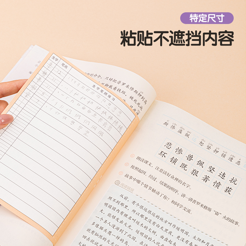 得力BT125預習卡(十五行田字格)(本)