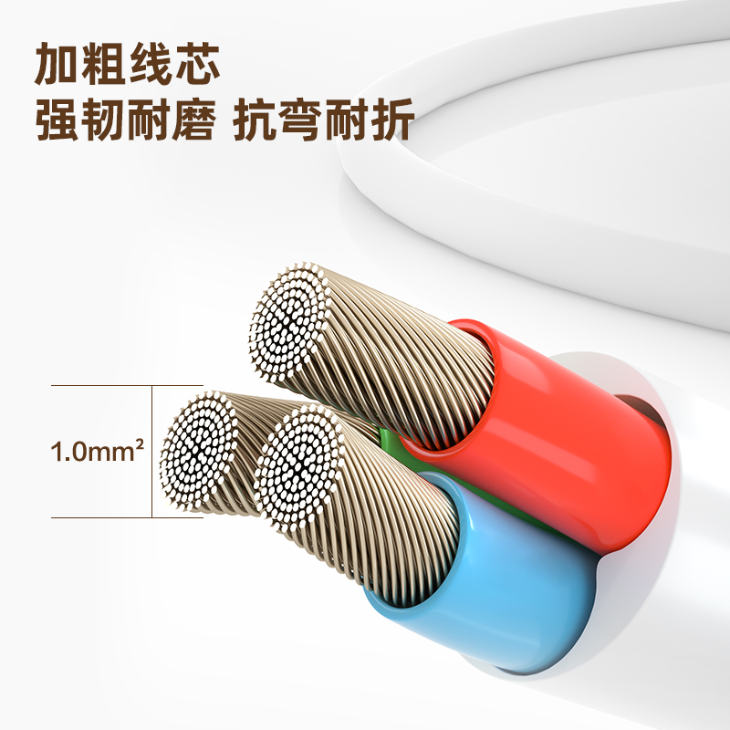 得力LX3031(1.8)插座_3組+2A1C_1.8米_彩盒(白)(個)