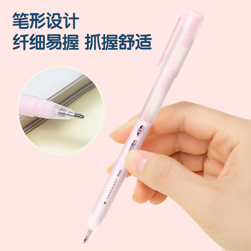 得力JS116筆型點點膠(粉)(1支/卡)