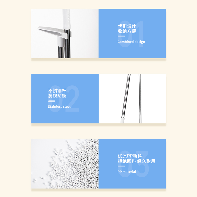 得力得心LQ581-掃把(灰色)(1把掃把)
