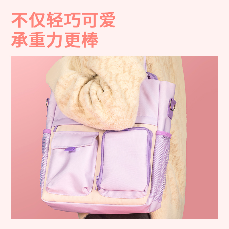 得力BA169休閑輕便多口袋補(bǔ)習(xí)袋(混)(個(gè))