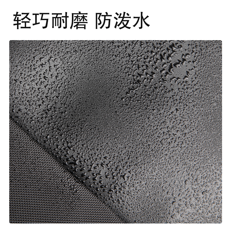得力BG120高端商務(wù)差旅皮料質(zhì)感雙肩包(黑)(個)