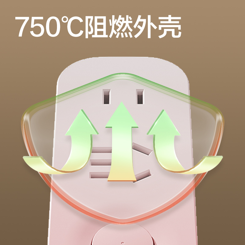 得力LU9050(1.8)雅白系列延長(zhǎng)線插座_1+1_1.8米_PE袋裝(白)(