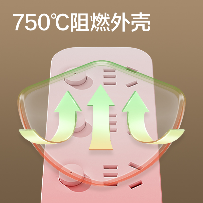 得力LU9053(1.8)雅白系列延長(zhǎng)線插座_4組分控_1.8米_PE袋裝(白)