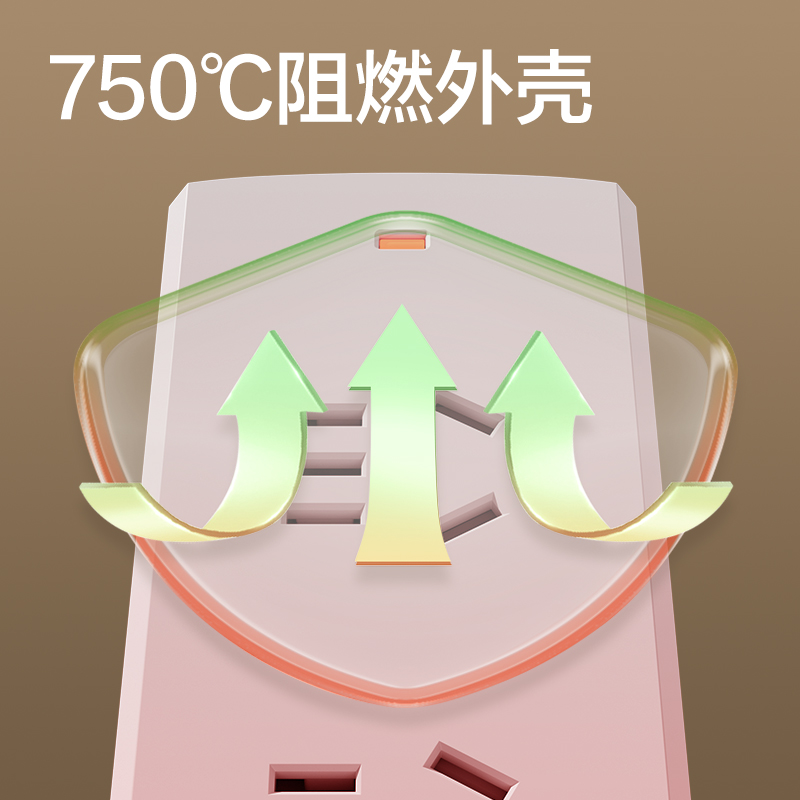 得力3990S(03)延長線插座_4組_3米_(白)(個)