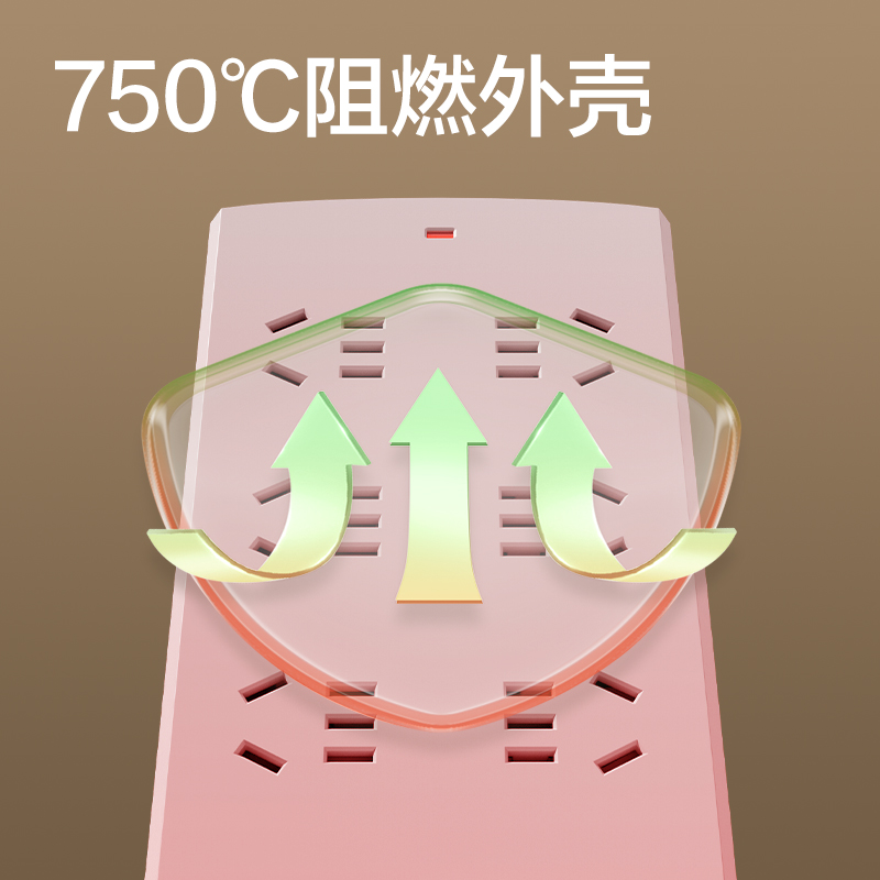 得力3995S(03)延長線插座_6組_3米_(白)(個)