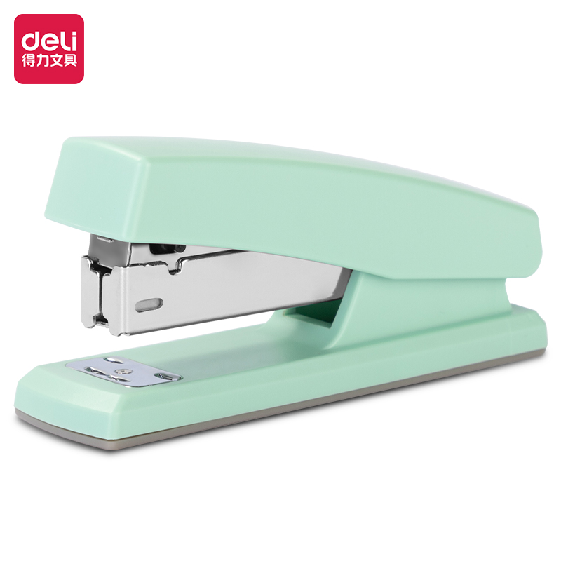 得力0425_12#常規(guī)訂書機(淺綠)(臺)