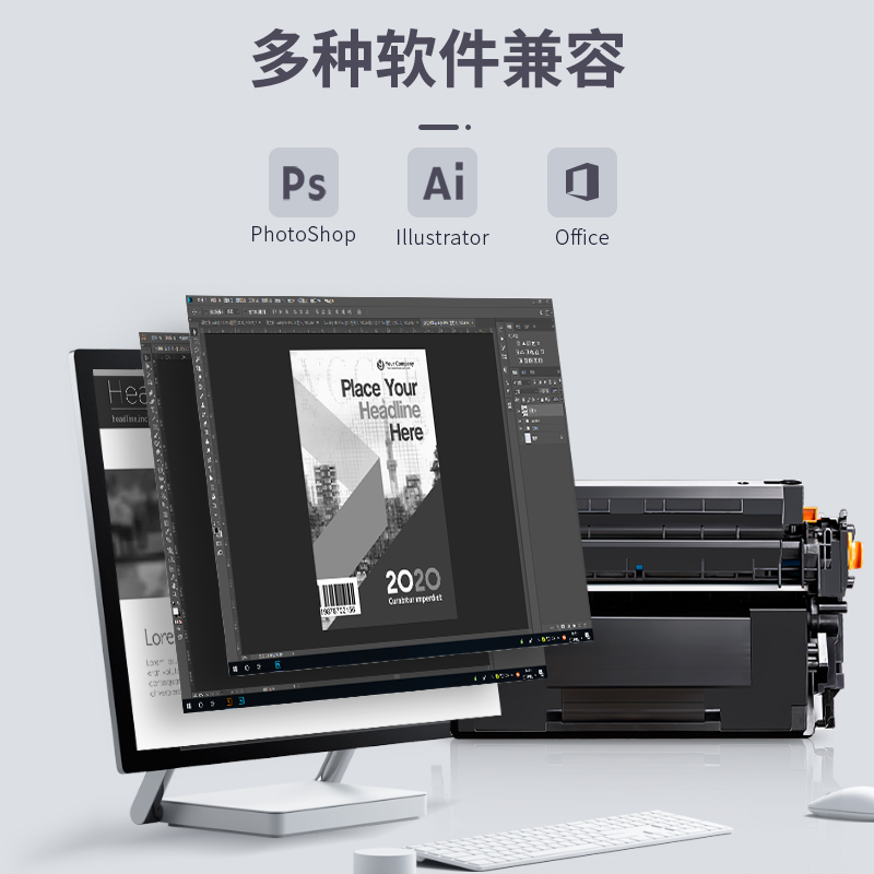 得力DEH-CF277AU激光碳粉盒(無芯片)(黑色)(支)