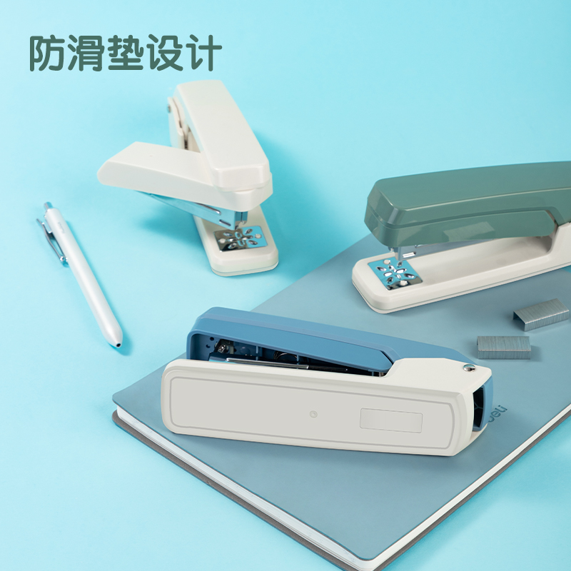 得力0434_12#旋轉(zhuǎn)訂書(shū)機(jī)(綠)(臺(tái))