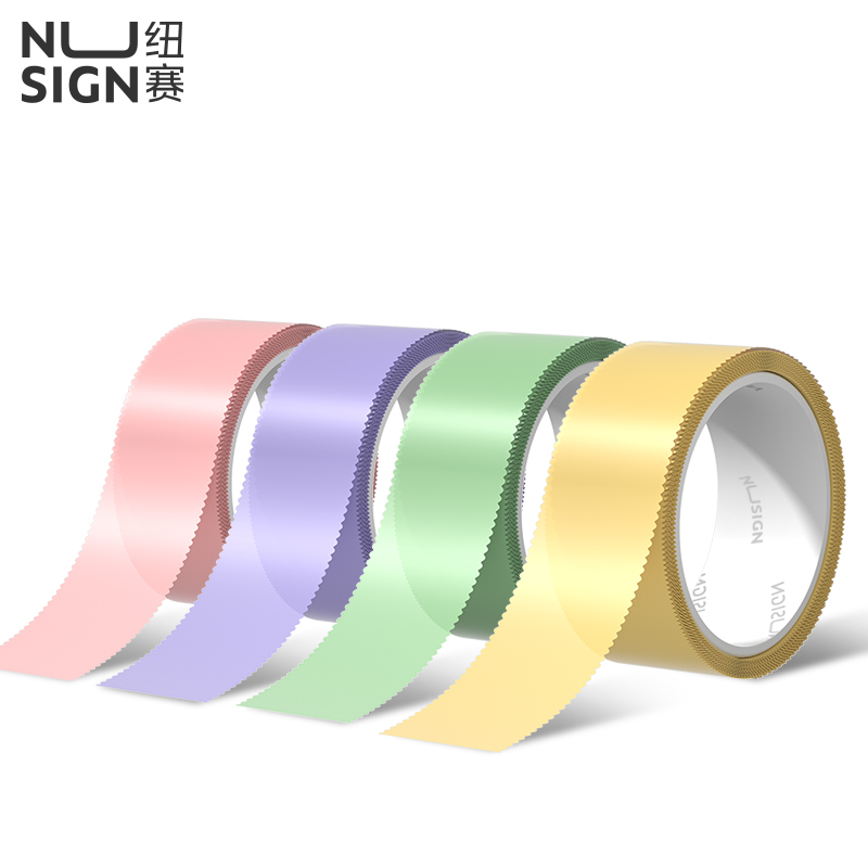 紐賽NS104便簽文具膠帶18mm*6m*70μm(混色)(4卷/盒)