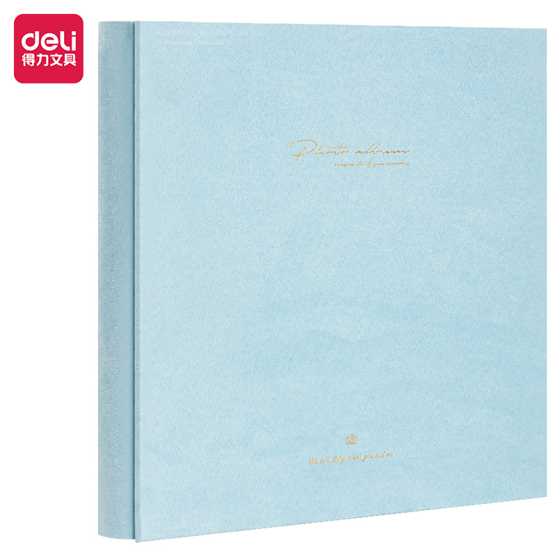 得力PQ854_6寸480入相冊(藍(lán))(個)