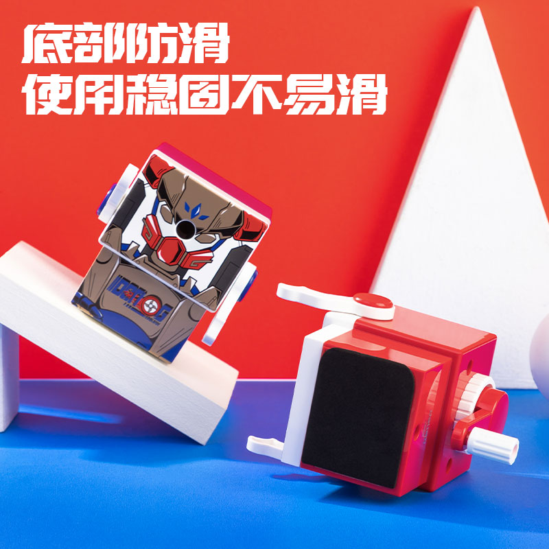得力VB166動車俠削筆機(紅色)(盒)