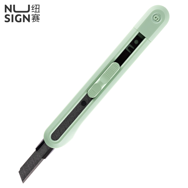 紐賽NS063T特氟龍小號(hào)美工刀(綠)(把)