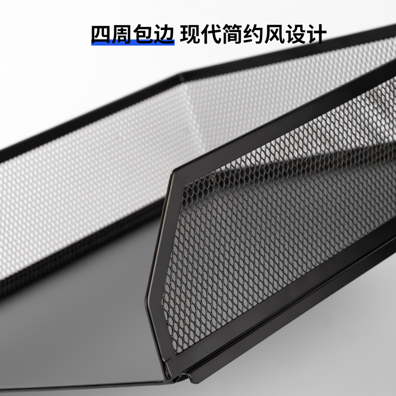 得力PB261金屬文件座(黑色)(盒)