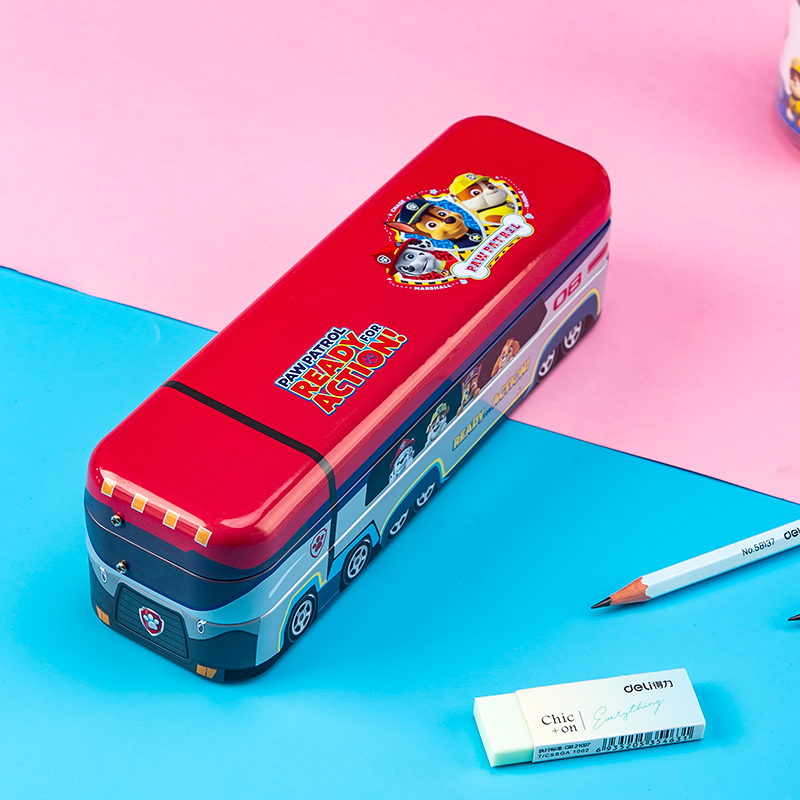 得力70854A汪汪隊(duì)文具盒(紅)(個(gè))