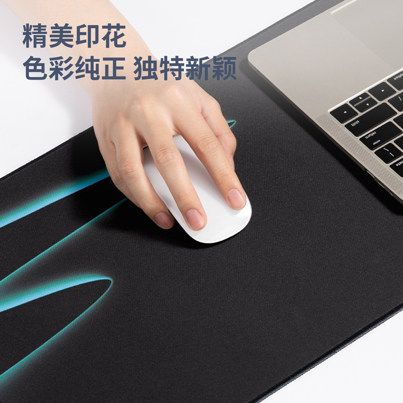 得力LN104布制鼠標墊(黑)(塊)