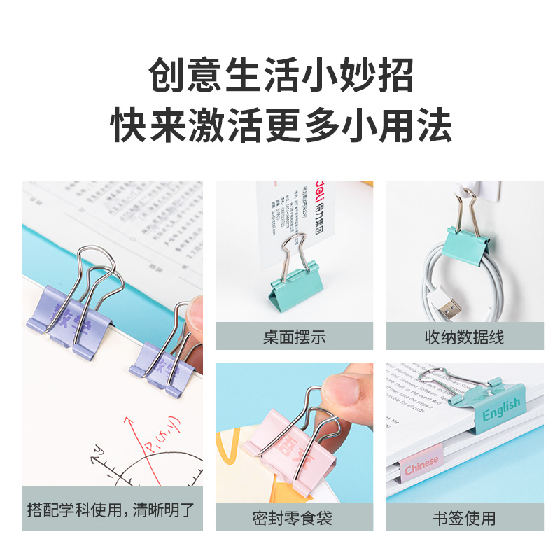 得力TP524學(xué)科票夾(混)(套)