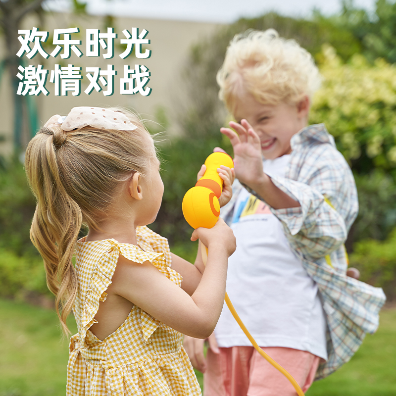 得力YW142-1背包水槍-小鴨子(混)(套)