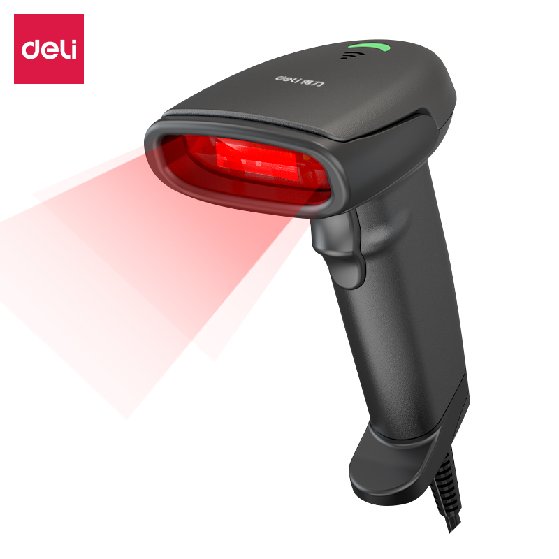 得力AA811條碼掃描器(黑)(臺(tái))