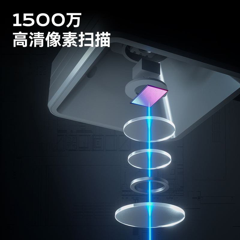 得力GK875高拍儀A3硬底(黑)(臺(tái))