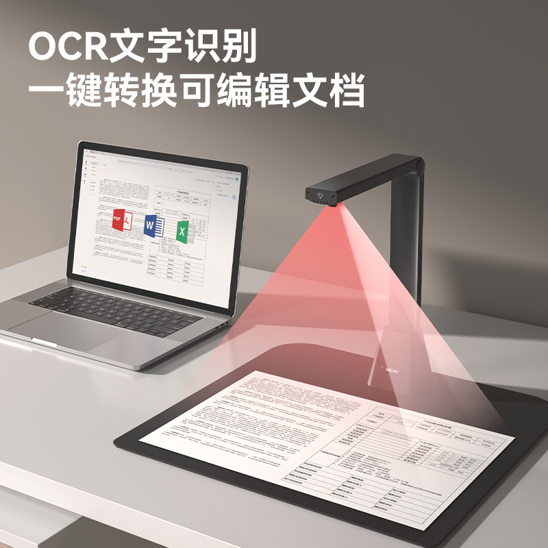 得力GK841高拍儀A3軟墊(黑)(臺)