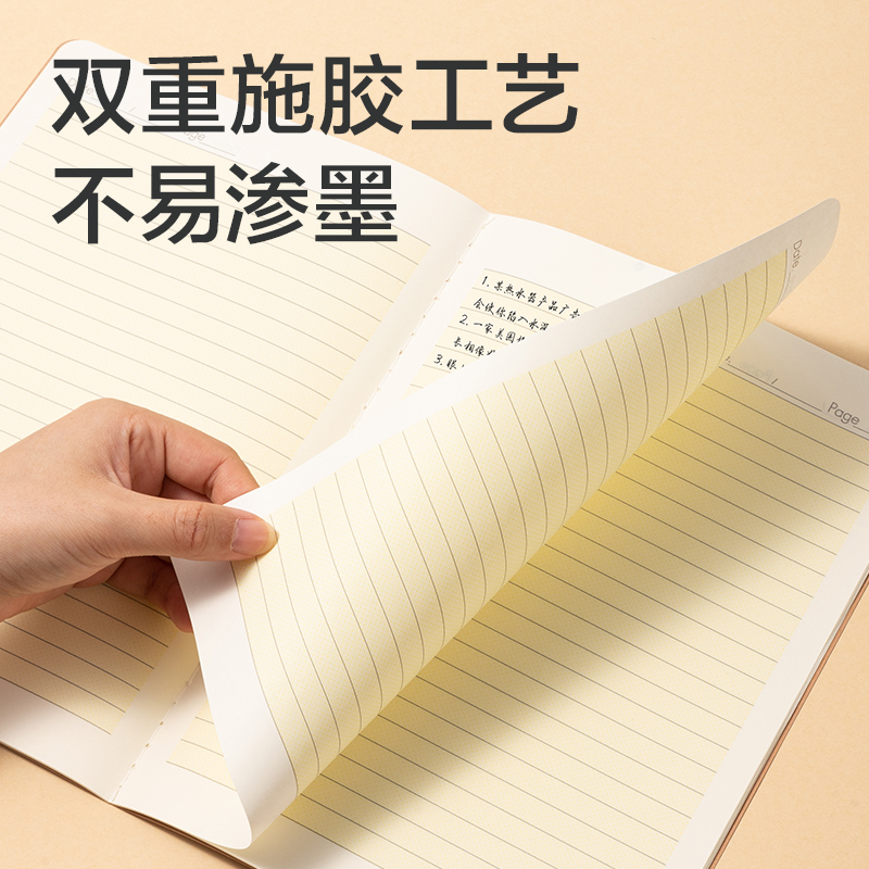 得力F1622XJ-專利護眼縫線本(英語)(本)