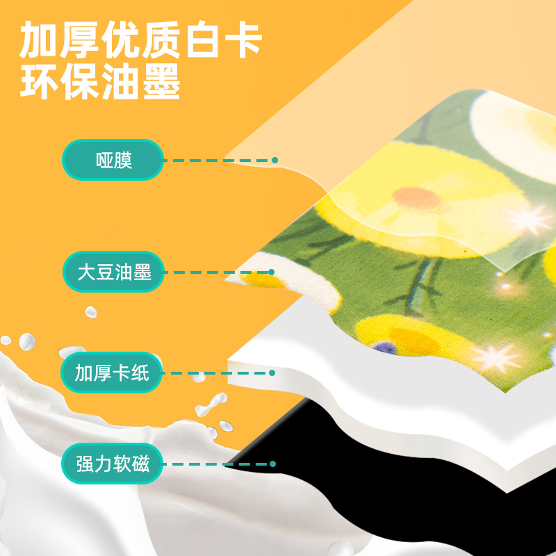 得力YP229-1磁性拼圖-動物狂歡(混)(本)
