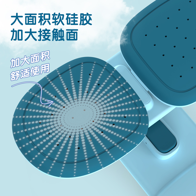 得力YX127坐姿矯正器(藍(lán))(盒)