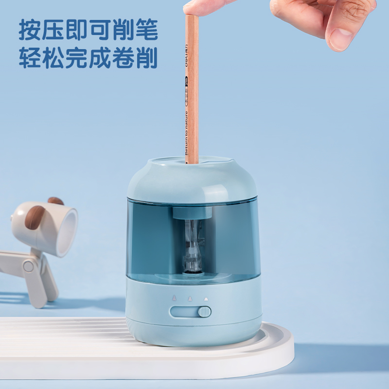 得力VA658-1電動(dòng)卷筆刀(紅色)(盒)