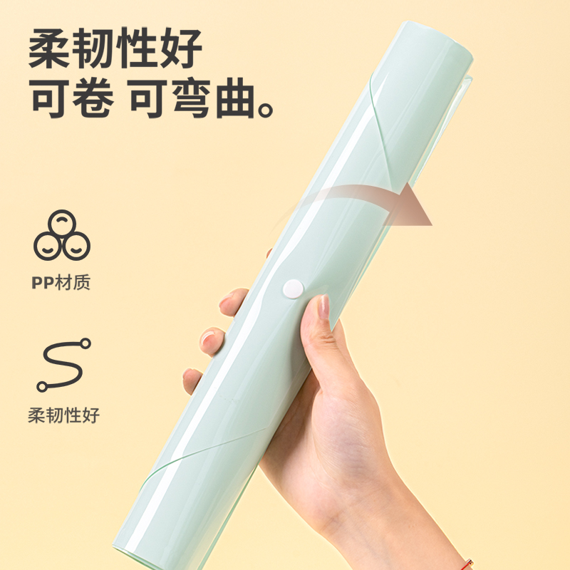 得力PP301-5_A4文件袋(馬卡龍混)(5個(gè)/包)