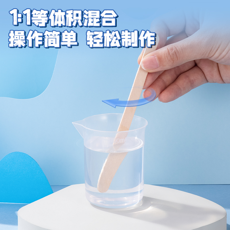 得力JW102水晶滴膠(透明)(盒/PCS)