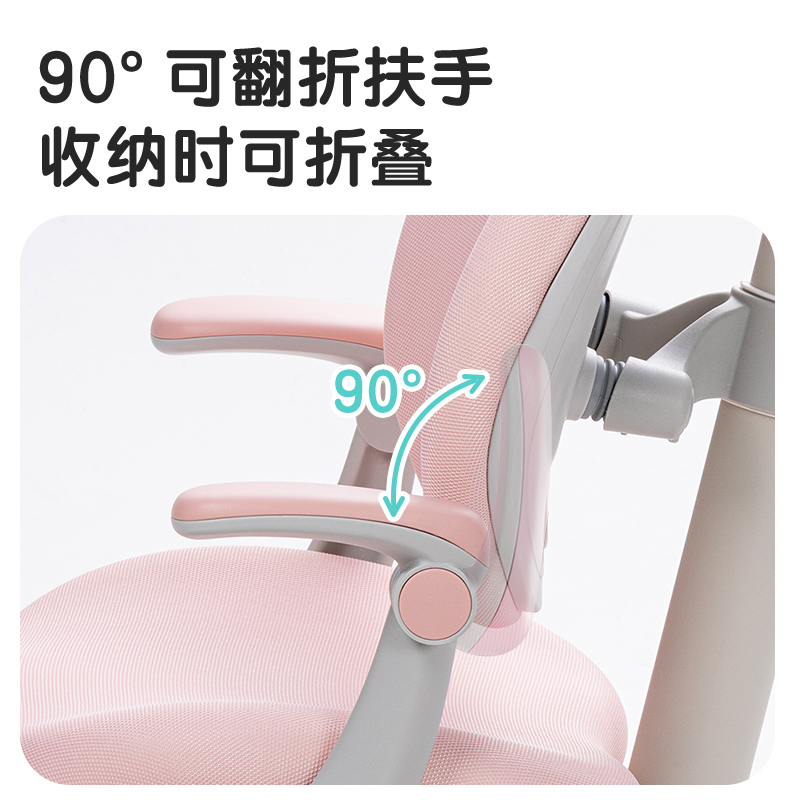 得力87109學(xué)習(xí)椅(粉)(把)