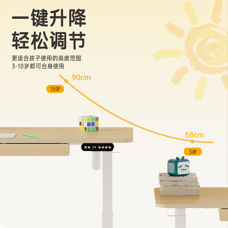 得力KF500-2學(xué)習(xí)桌下架(白)(張)