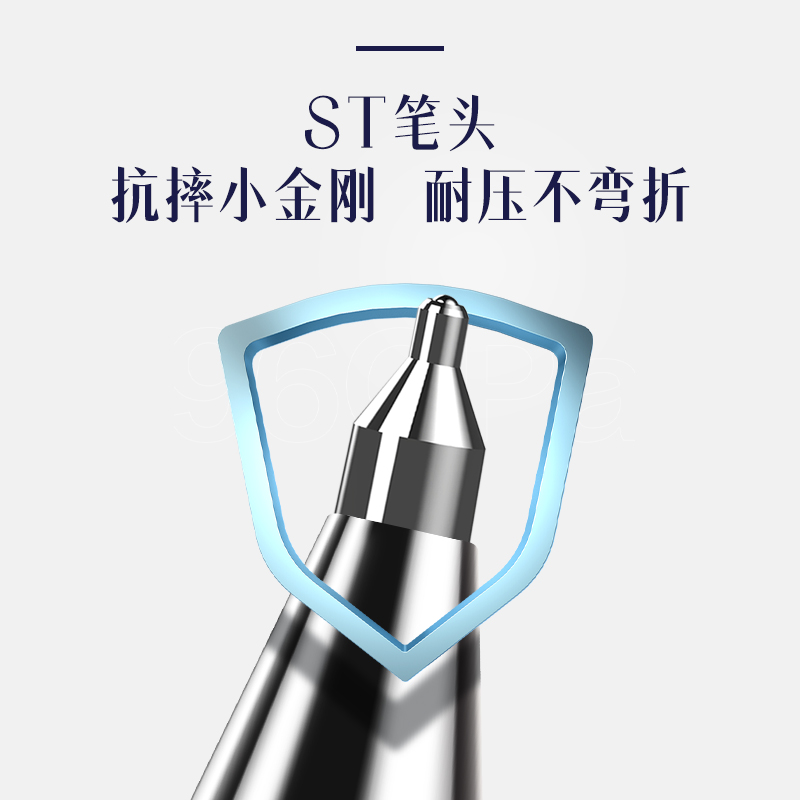 得力SA575速干按動商務中性筆0.5mmST筆頭(混)(5支/盒)