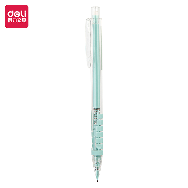 得力SH139自動(dòng)出芯塑料活動(dòng)鉛筆0.5mm(綠)(袋)
