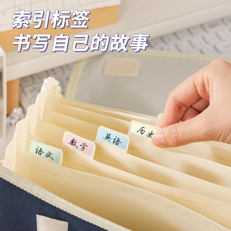 得力P51-13布質(zhì)風(fēng)琴包(混)(個(gè))