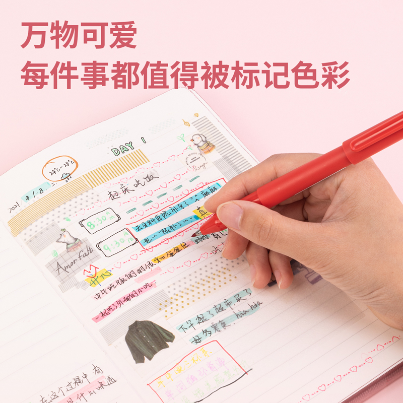得力SN100勾線(xiàn)筆(混)(盒)