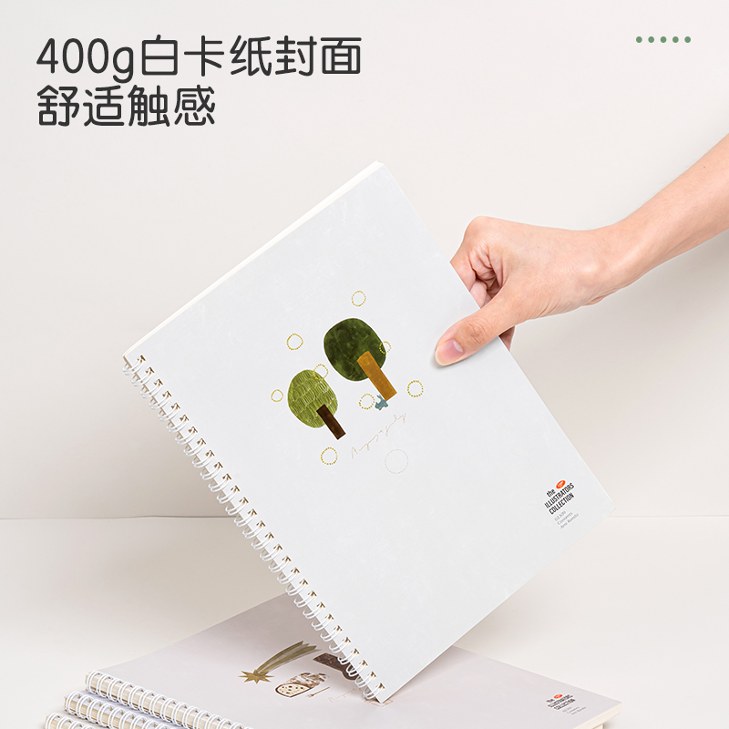 得力LB560插畫師聯(lián)名-螺旋本(時光淺末2)(本)