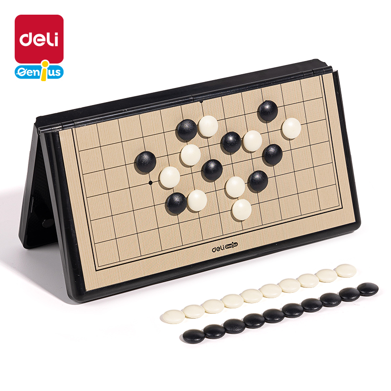 得力YW131-W特小號磁石五子棋(混)(盒)