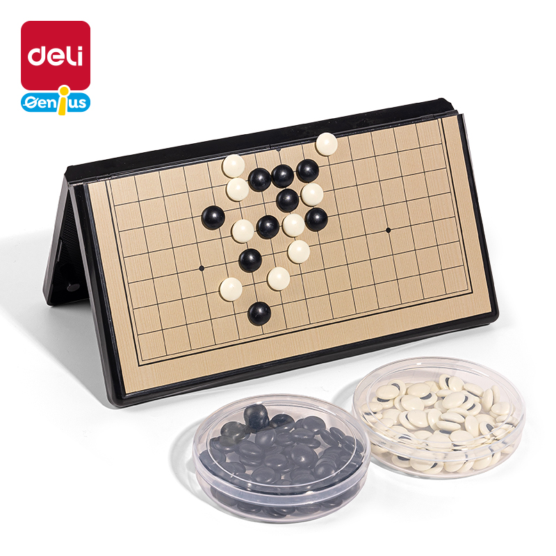 得力YW132-W小號磁石五子棋(混)(盒)