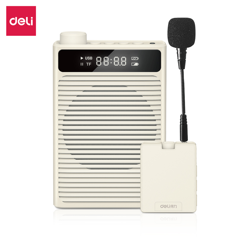 得力LT890拾音擴(kuò)音設(shè)備-攜帶式擴(kuò)音器(白)(臺(tái))