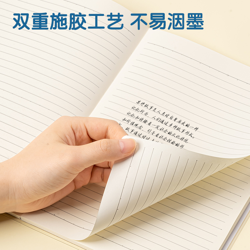 得力T1680-1膠套本(樂素)(本)