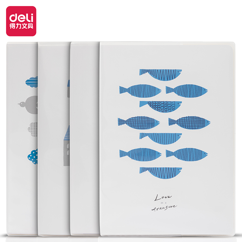 得力T1680插畫師聯(lián)名-膠套本(簡單格調(diào)4)(本)