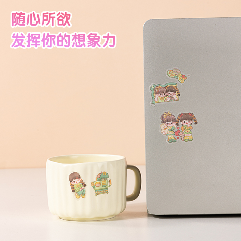 得力BT155卡通貼64*230mm(閨蜜姐妹淘)(個)