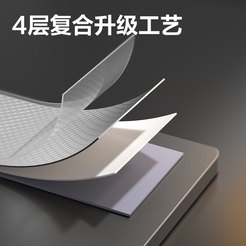 得力JF502丁基防水10cm*5m*1mm膠帶(銀色)(卷)