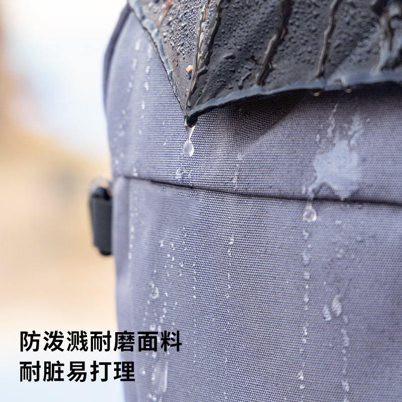 得力BG126露野徒步系列雙肩包(淺灰)(個(gè))