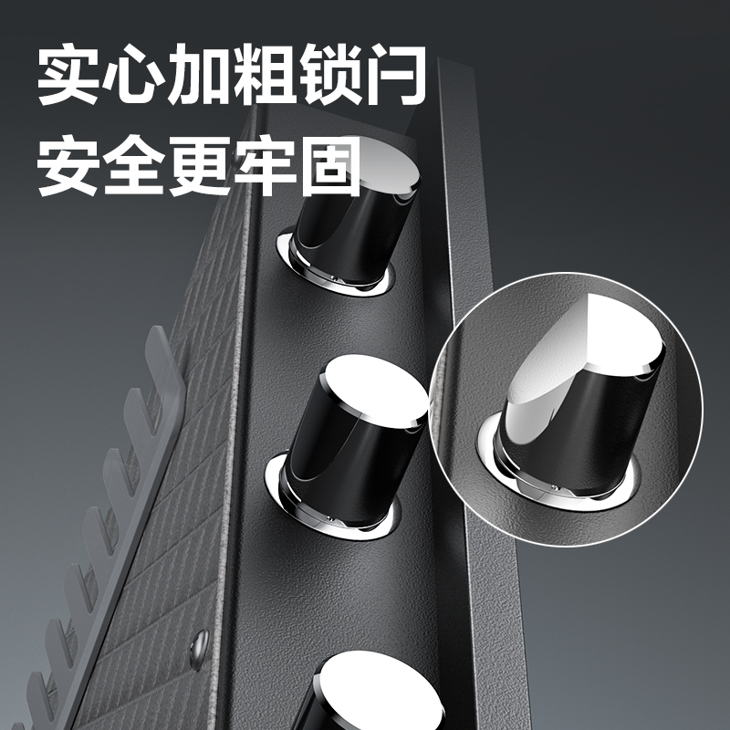 得力AE581-Z指紋密碼保管箱H600(黑色)(臺(tái))